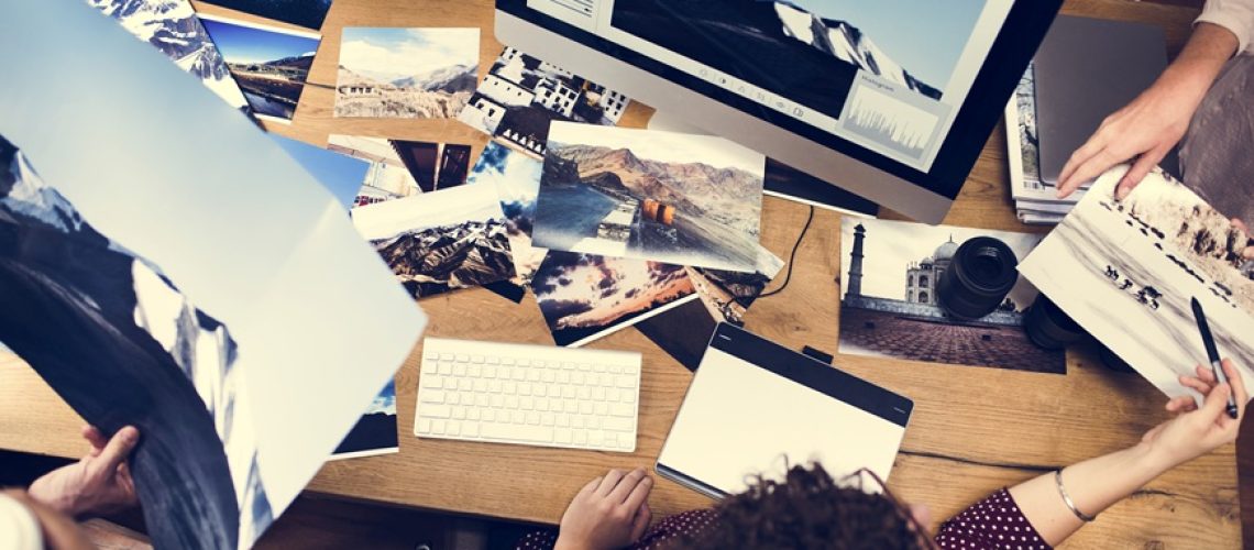 diverse business people working